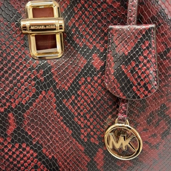 Michael Kors Penelope Medium Top Handle Satchel - Picture 4 of 16